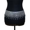 European And American Ins Colorful Fringed Shiny Rhinestone Skirt Chain, Dancer Stage Performance Belt Belt Chain Nightclub Queen Accessories