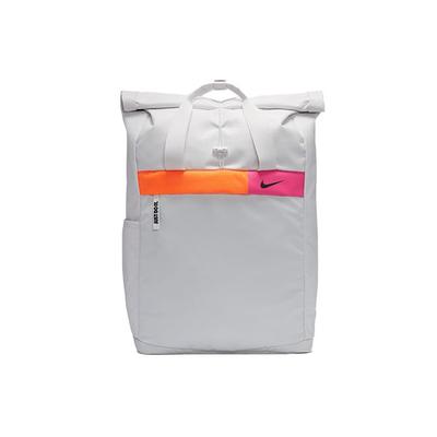 Nike Fashion Simple Casual Sports Polyester Backpack Unisex Backpack Light-Silver-Gray CU1488-094