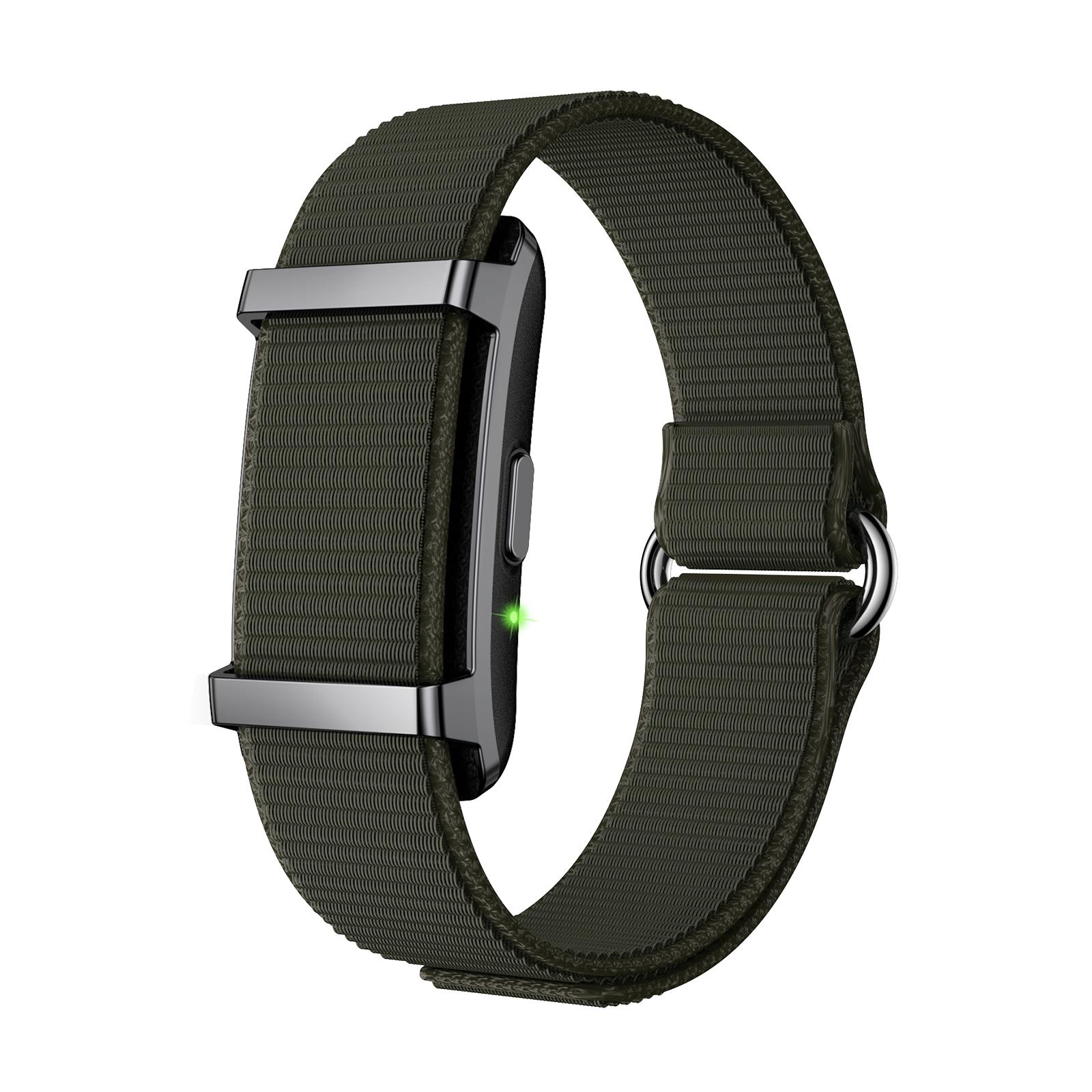 Health Fitness Tracker with Free APP Wearable Activity Step Tracker Continuous Sleep/ Heart Rate Monitor for Men Women зелёный