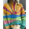 XS-6XL A Variety of Optional 2025 Latest Christmas Abstract Print Casual Outerwear Sweater