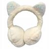 Winter Earmuffs Women's Children's Cat Kitten Shiny Warm Plush