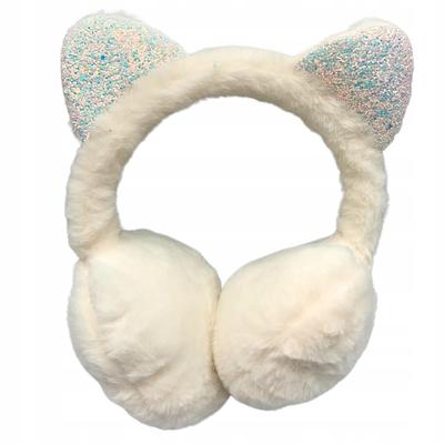 Paraorecchie Invernali Donna Bambini Gatto Gattino Lucidi Caldi Peluche