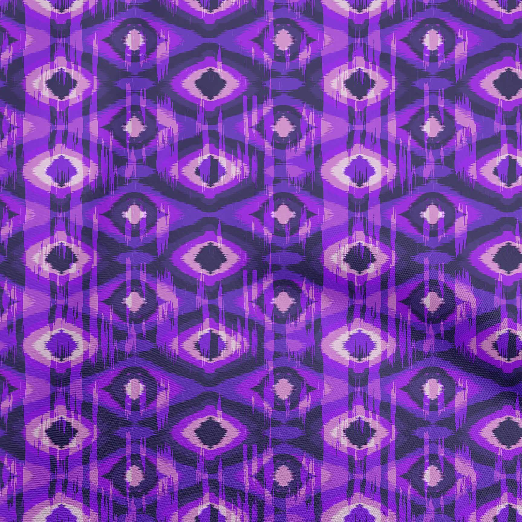 

oneOone Cotton Poplin Dark Olive Green Fabric Ikat Sewing Craft Projects Fabric Prints By Yard 42 Inch 42 Inch Wide - Viscose Chiffon фіолетовий