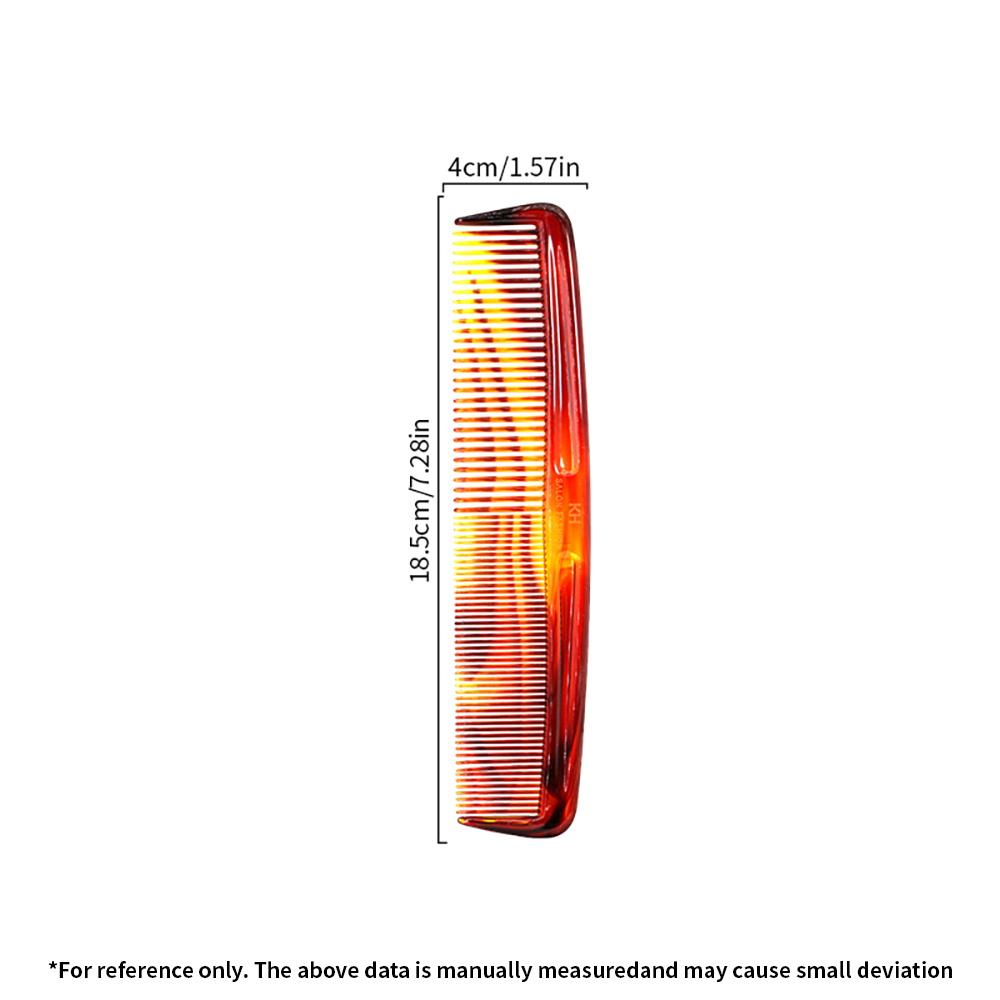 Professional Round Hair Brush - Soft Bristles, Anti-Static, Scalp Massager - Salon & Home Styling Comb (Plastic Handle)