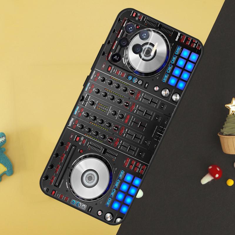 Electronic Music DJ Controller Mixer Case For Oppo A60 A80 A40 A15 A16 A17 A57 A94 A74 A54 A76 A96 A18 A38 A58 A78 A98 A5 A6 Pro