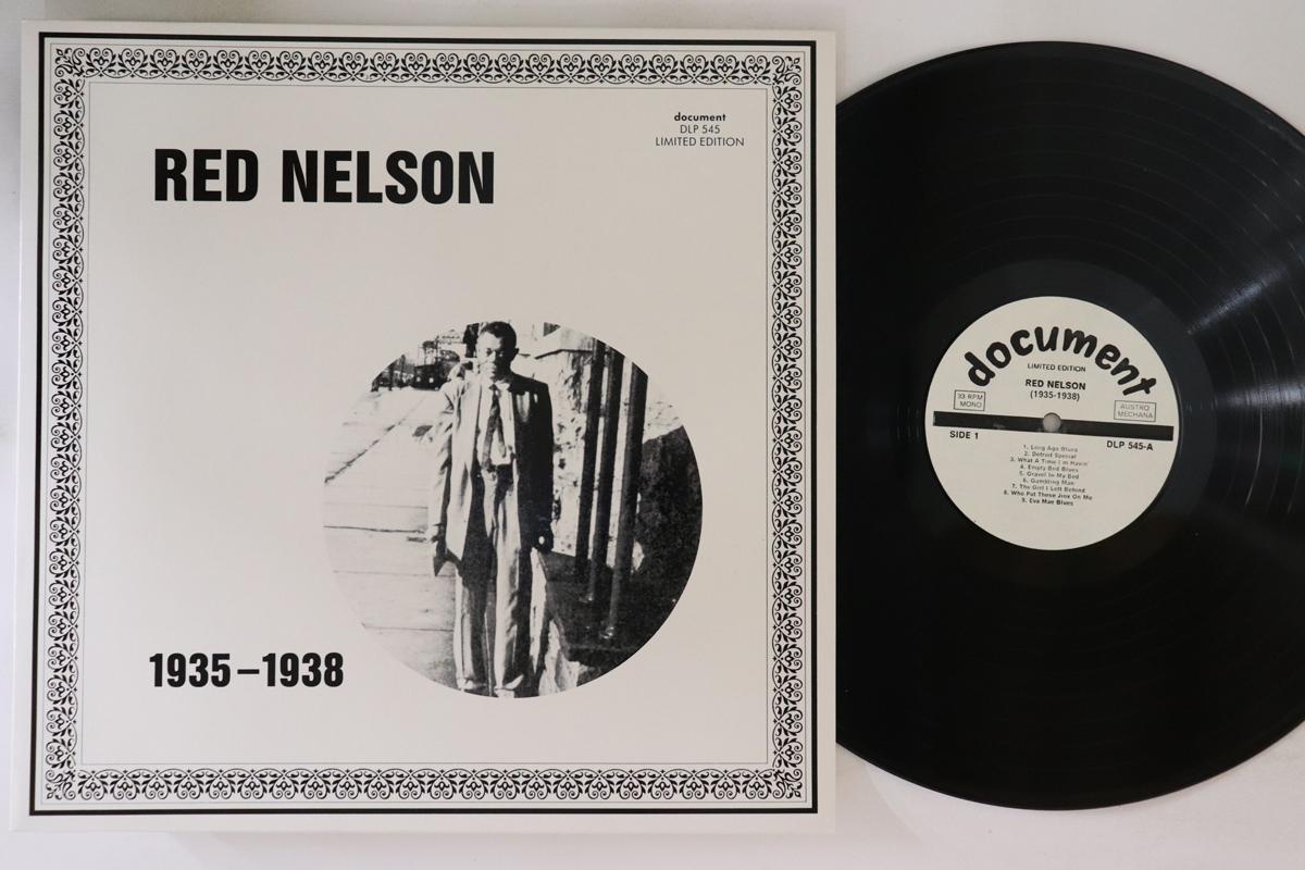 

LP Record RED NELSON - 1935-1938 DLP545 DOCUMENT 1988 Austria Blues Used