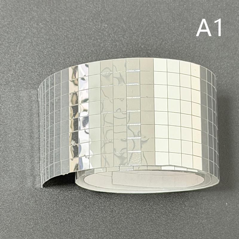 Adesivi Specchio Vetro Mosaico Fai da Te Nastro Decorativo Autoadesivo per Pareti Soggiorno Camera da Letto Materiali per Ristrutturazione Casa