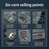 Armor Case For Xiaomi Poco X6 Pro F6 F5 M6 Pro C65 5G 4G Protective Cover Ring Magnetic Holder Coque Fundas Capa