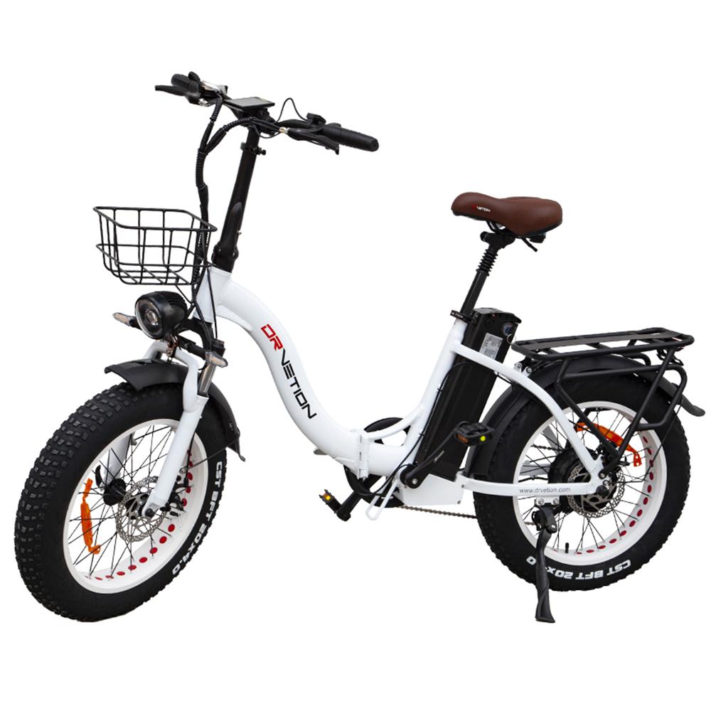 Electric Bike Foldable Drvetion 20" 750W Motor Hydraulic Braking Top Speed 45Km/h City Ebike Load 150Kg CT20