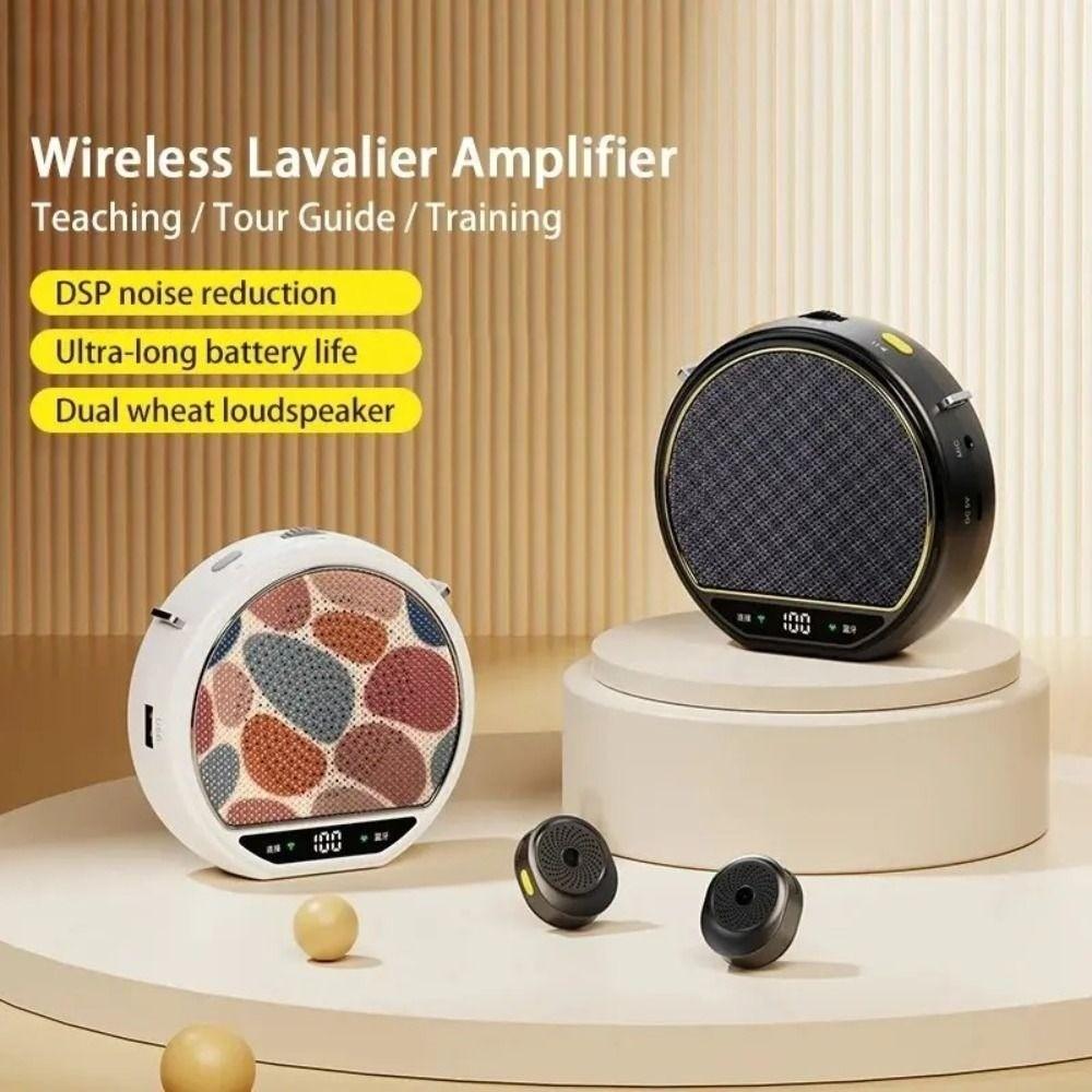 Wireless Lavalier Wearing Little Bee Megaphone Voice Amplifier Speaker For Teachers Classroom