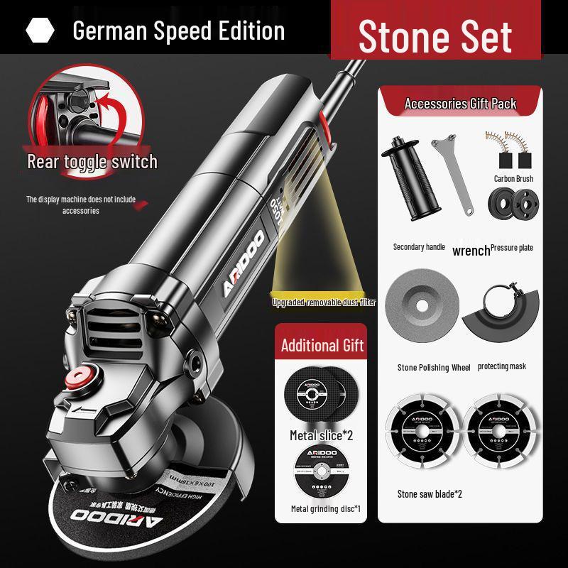 Multifunctional Angle Grinder: Small Household Polisher & Cutting Tool