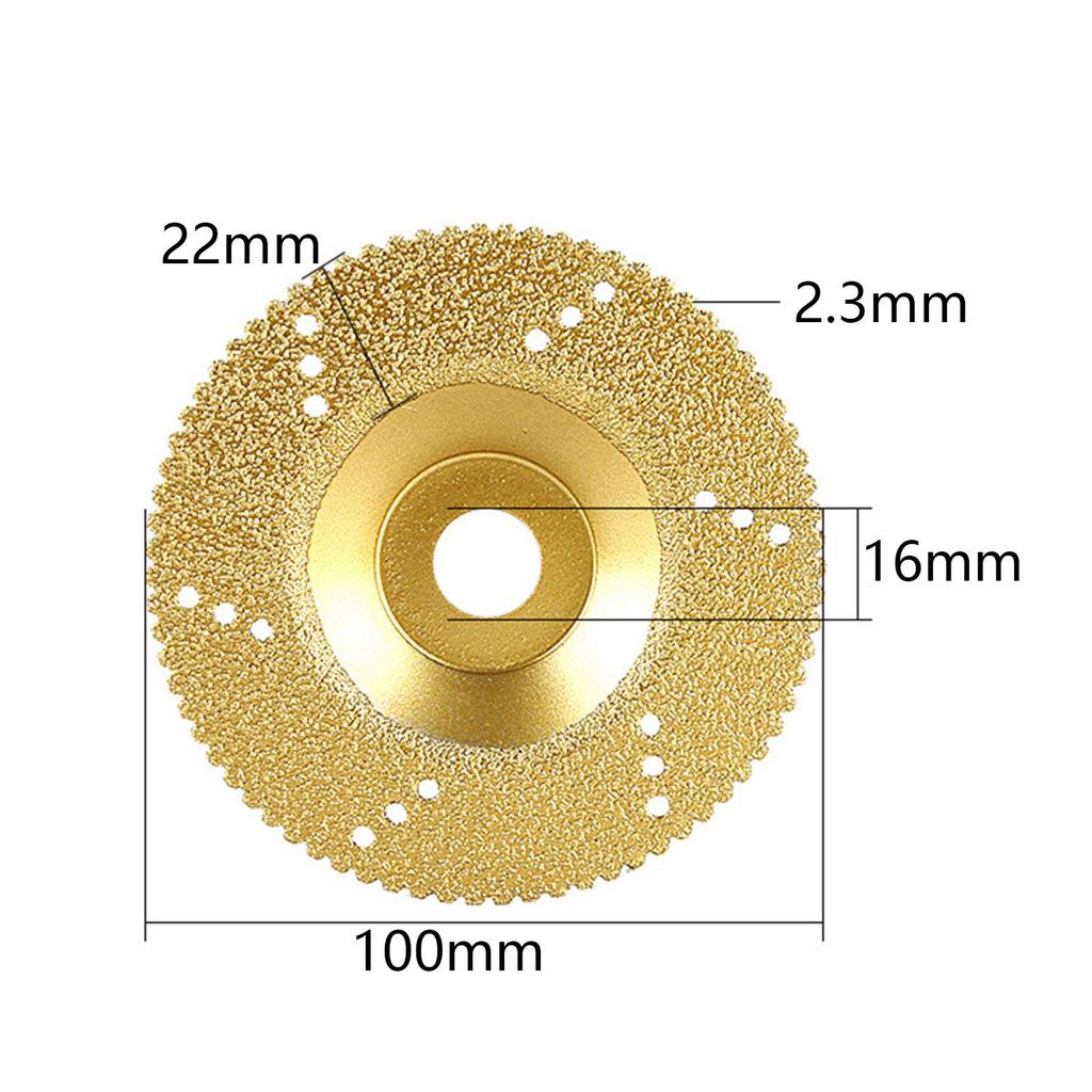 Schleifscheibenscheibe, Mehrzweck-Schleifscheibe, verschleißfest, Ersatz-Schleifscheibe für Winkelschleifer, Zubehör, Sägeschneidwerkzeug