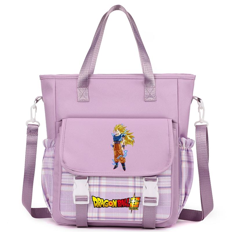 Anime Dragon Ball Carrying Bag Handbag Shoulder Bag Tote Bag for Teenager Girl Boy Back To School Bag Men Women Leisure Travel Bag Rucksack Mochila