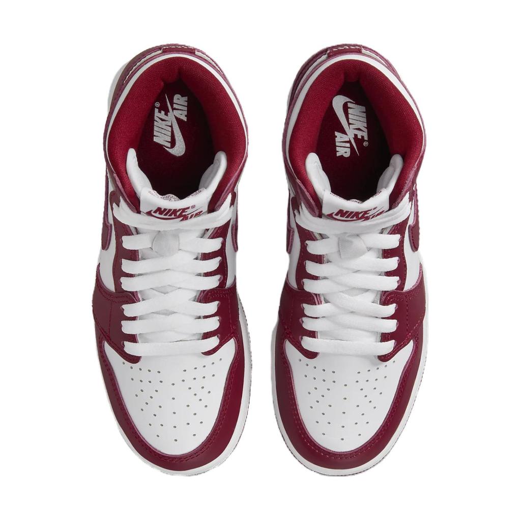 Air Jordan 1 Retro High OG GS Artisanal Red Dětské tenisky Bílá Týmově červená FD1437-160