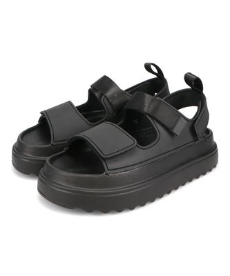 Oriental Traffic OT3228 Platform Velcro Size E Women's Sandals, 25.5cm,