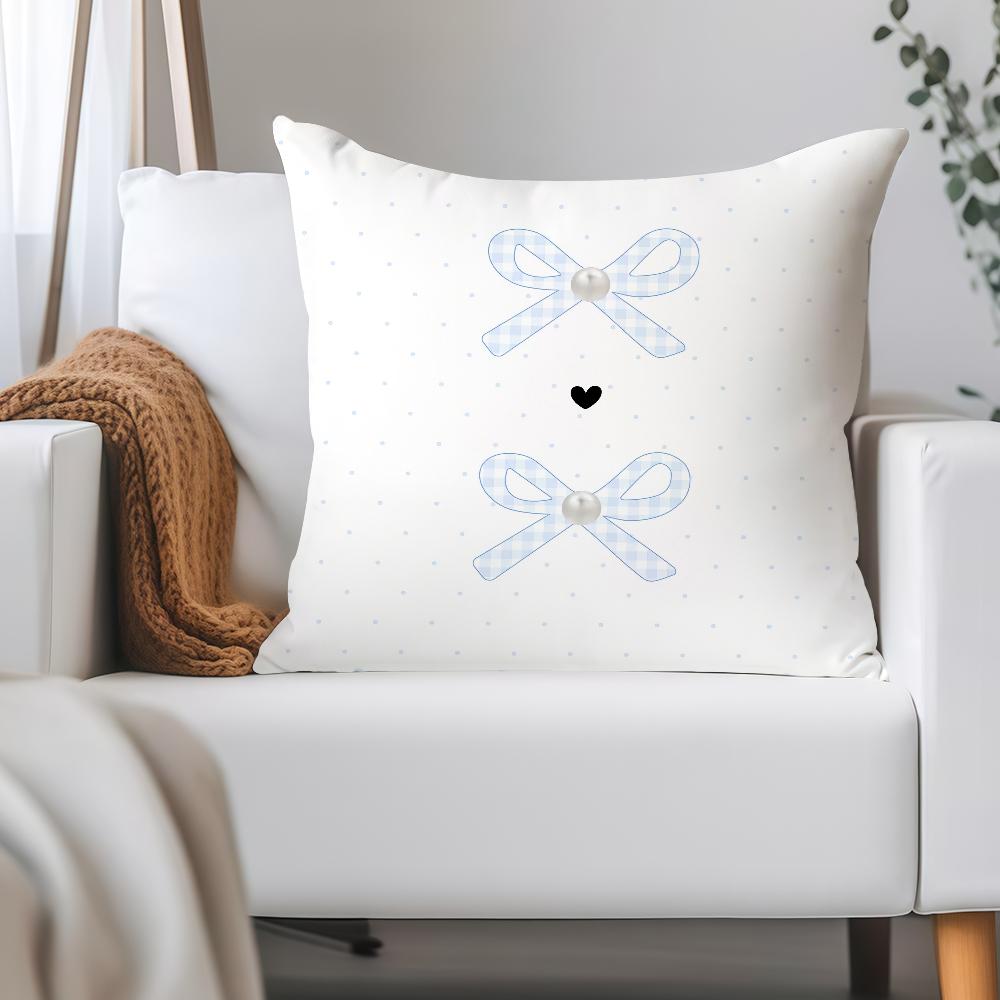 Kunst Rosa Schleife Kirsche Niedlich Kawaii Kissenbezug Anwendbarer Raum Für Gästezimmer Innenräume Autos Büro Hausdekoration