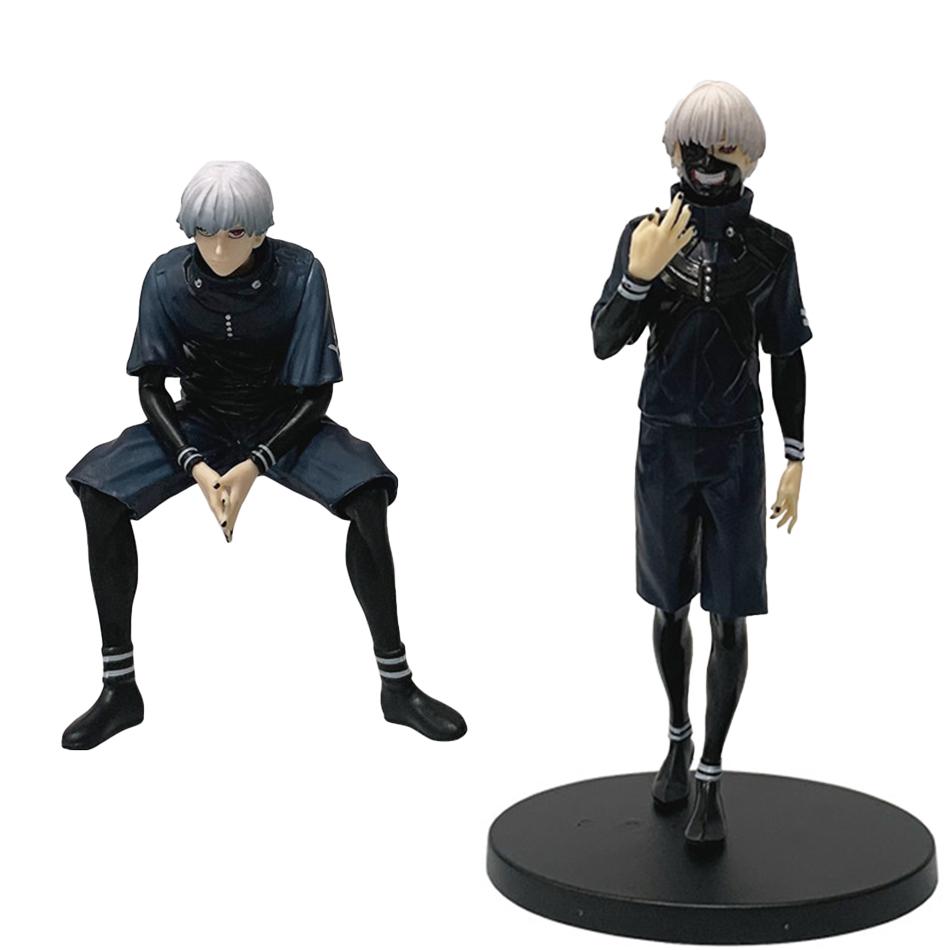 Hot Ken Kaneki Sitting Figure Tokyo Ghoul Statue Action Figure PVC Statue Collection Model Toys Gifts