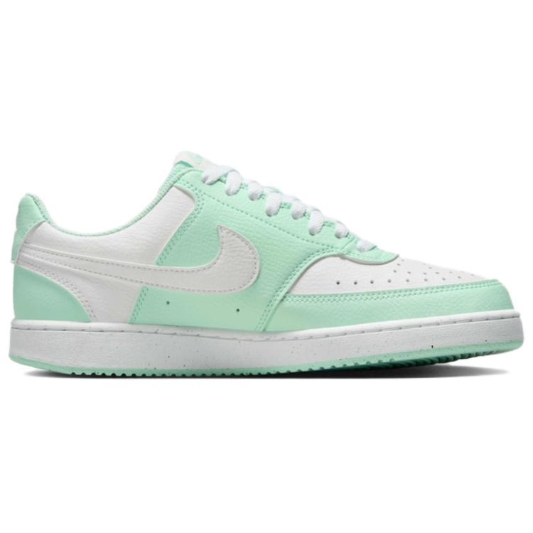Nike Court Vision Low Top Skateboard Shoes Women's Green White Sneakers DH3158-301