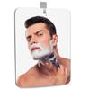 Acryl Duschspiegel mit Wandhaken Schminkspiegel Beschlagfreier Badezimmerspiegel für Männer Rasur Frauen Make-up Reise Tragbarer Schminkspiegel