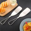 Rectangle Head Cake Spatula Silver Barbecue Shovel Pizza Turner Cooking Shovel  Teppanyaki