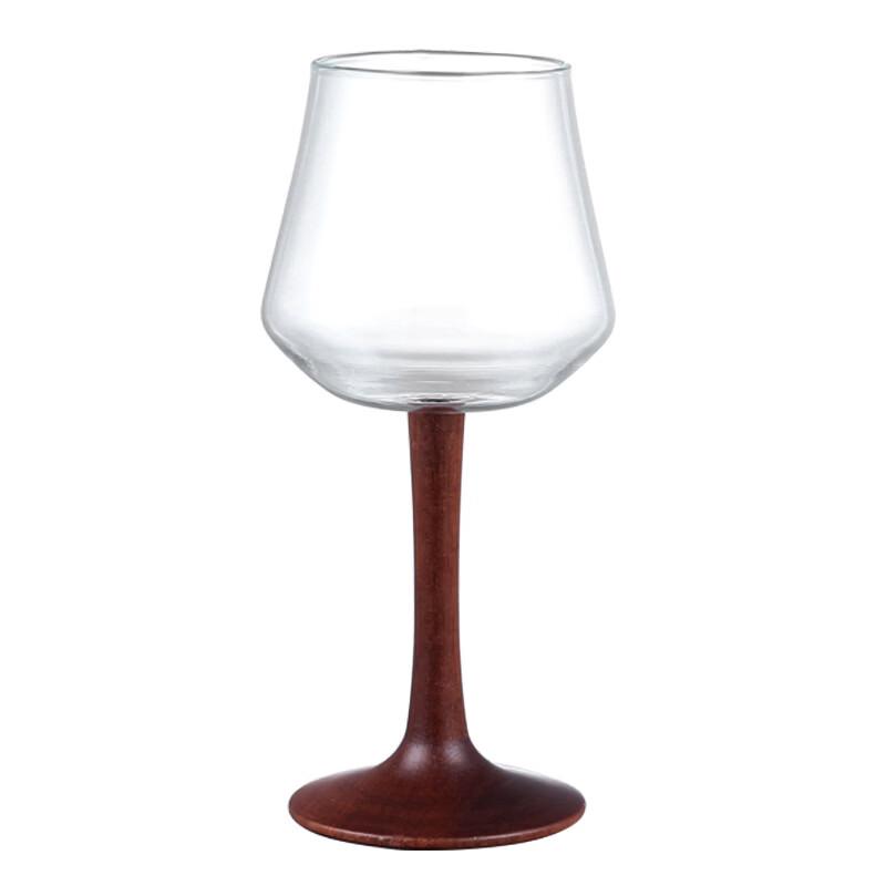 Changqi Creative Wooden Stem Wine Glass