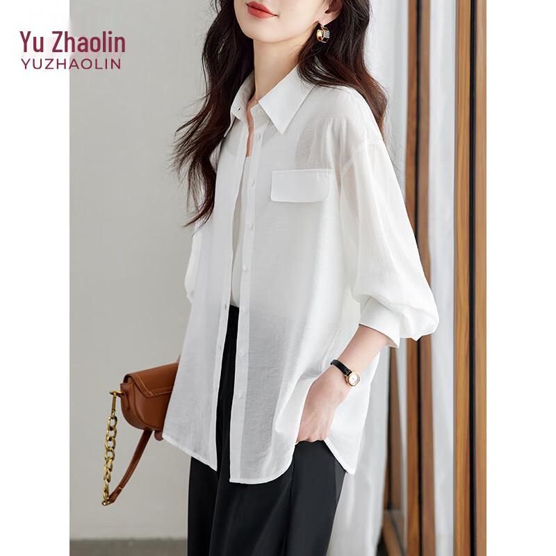 Yu Zhaolin Women s Chiffon Long Sleeve Blouse M