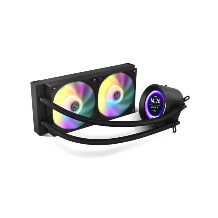 Nox Hummer X-240 LCD Kit Refrigeración Líquida 240mm Negro
