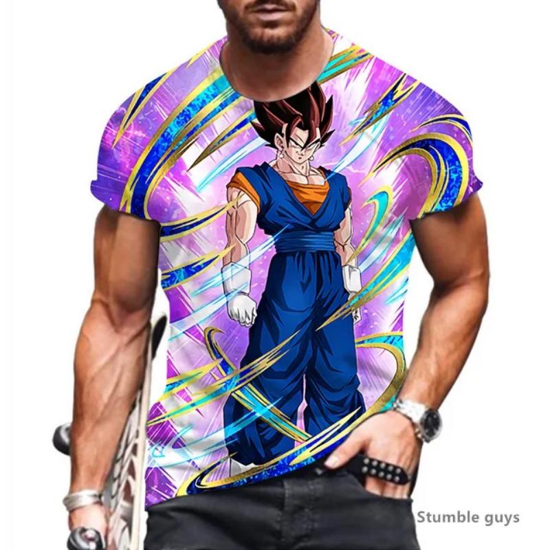 2026Comics 3D Printed Short Sleeve T-shirt, Fun Clothing, Oversized T-shirt, Anime Fans T-shirt