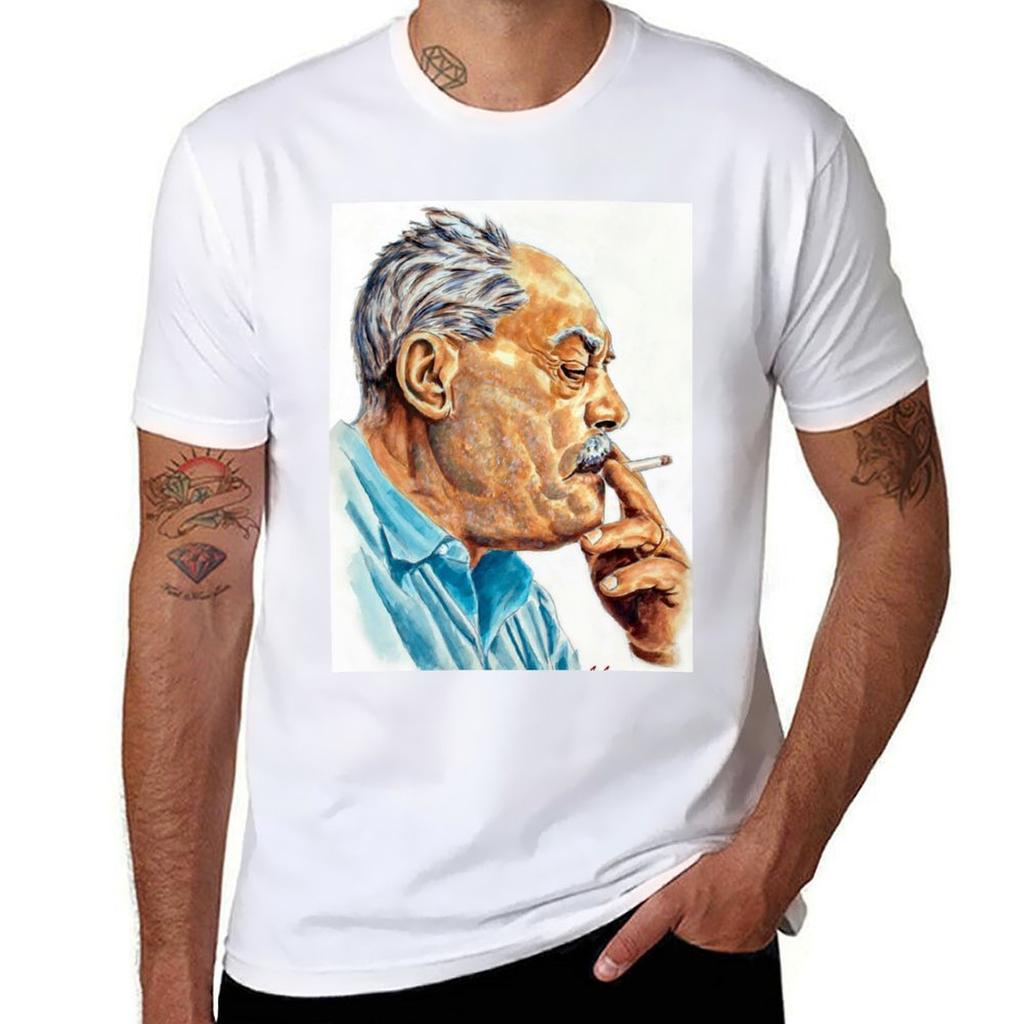 Markos Vamvakaris TShirt Simple Casual Short Sleeve Tee TShirt