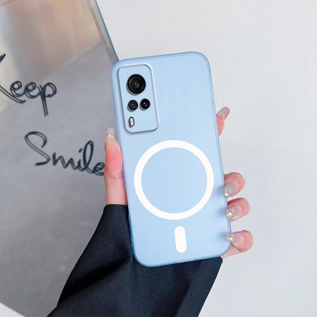 Case for Vivo Y53s 4G,Y51,Y31 2020 Premium Magnetic Matte Phone Casing Protection Cover