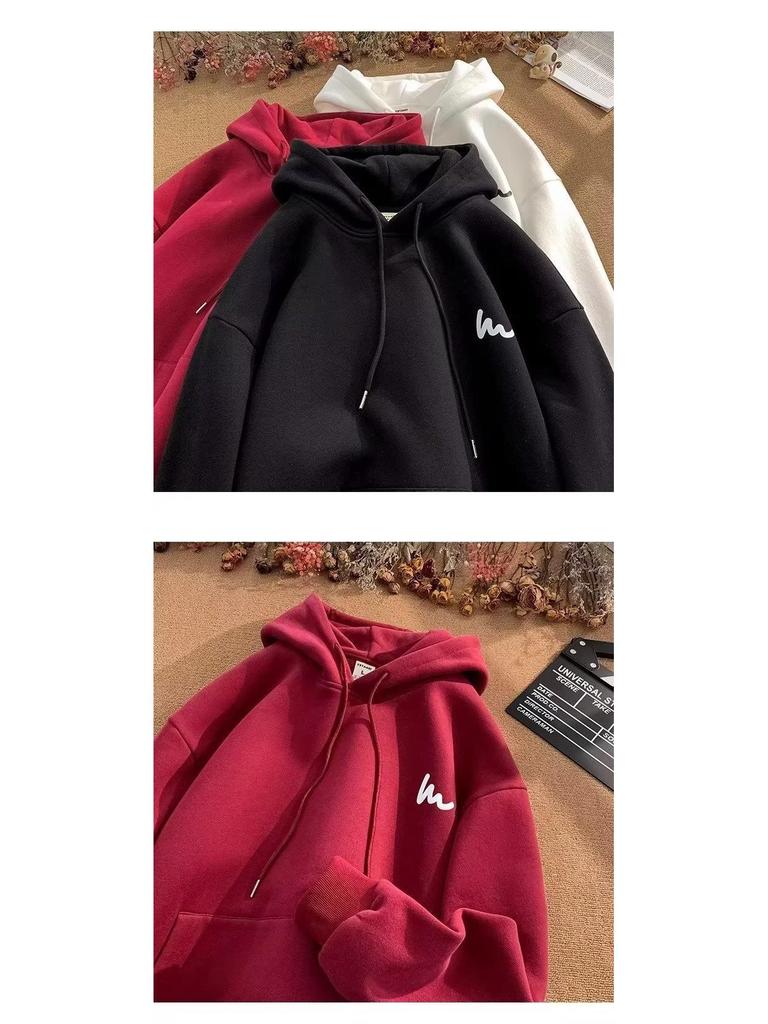 Unisex Oversized Korean-Style Hoodie - Spring/Autumn 2024 Collection