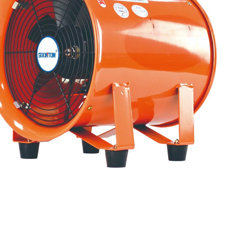 SHT Series Low Noise Portable Industrial Ventilation Fan with Retractable Duct