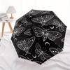 1pc Butterfly Night Automatic Open/close Umbrella, 8-Rib sturdy structure, Portable Travel Umbrella, Parties, Everyday Use, Outdoor Accessor