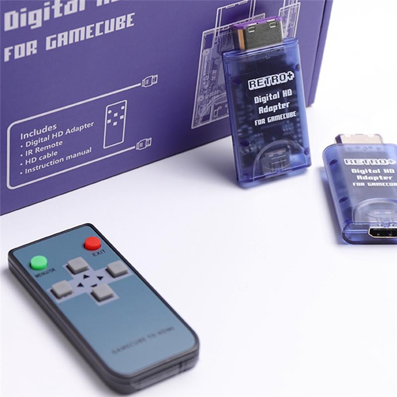 Retroplus Tech Digital -Compatible Adapter For Nintendo Gamecube -Compatible Line Doubler For NGC Converter Easy To Use