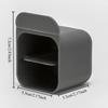 Multi Functional Desktop Display Pocket Pen Holder, Office Desk Stationery Pen Box, Adhesive Small Item Storage Tube