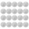 100Pcs White Polystyrene Solid Balls Round Spheres 4Cm Craft DIY Wedding Ornament Party Decoration Polystyrene Balls
