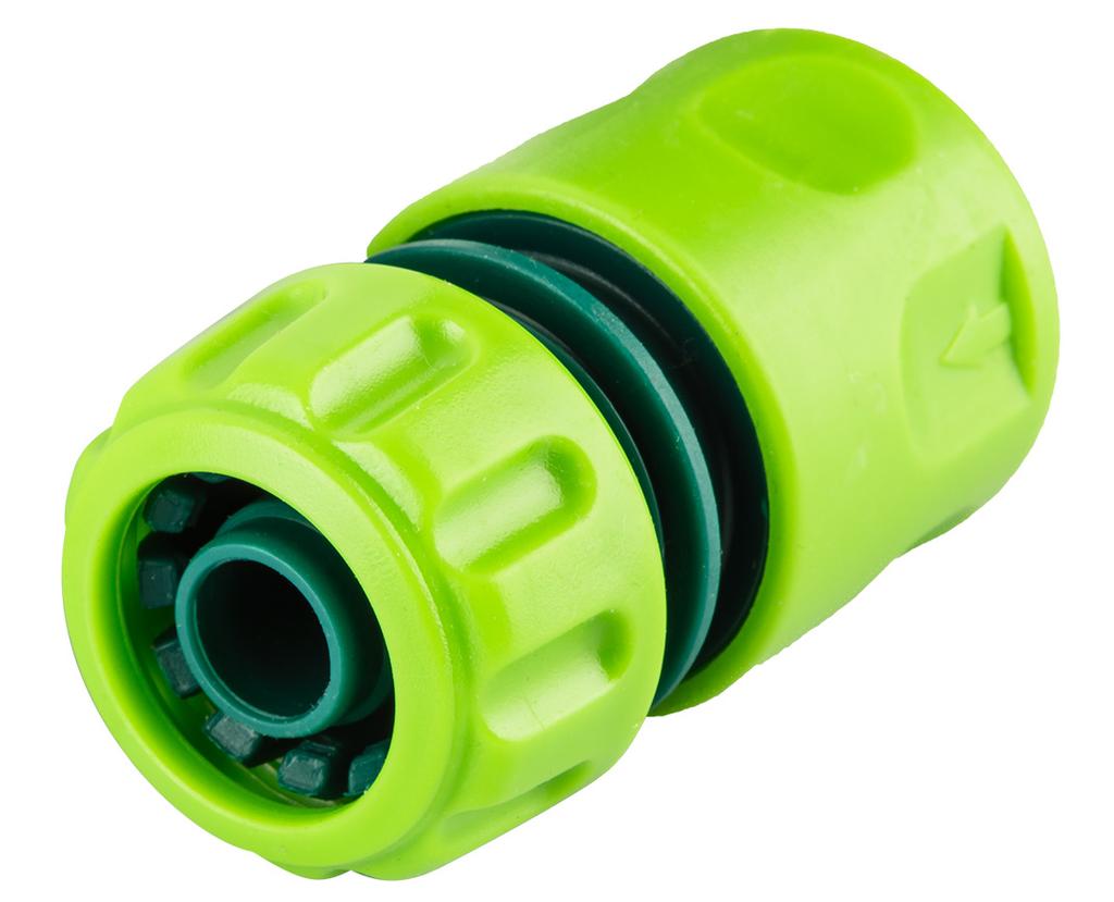 1/2" single-material through connector, 30 pcs.