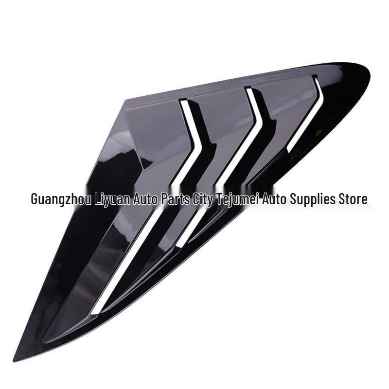 Kia K5 2020-2021 Rear Triangle Window Louver Sun Shade Sticker