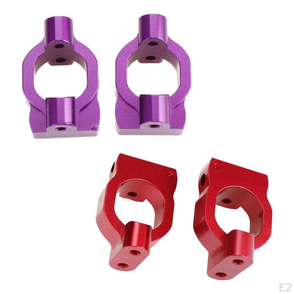 2pcs RC Alloy C-Hub Carrier for 104001 Crawler Trucks Accessories