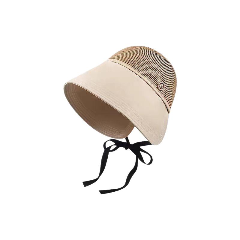 

Women S Versatile Wide Brim Sunshade Bucket Hat Summer Face Covering Sunscreen Hat Fisherman S Hat Travel Sunscreen Straw Hat хаки