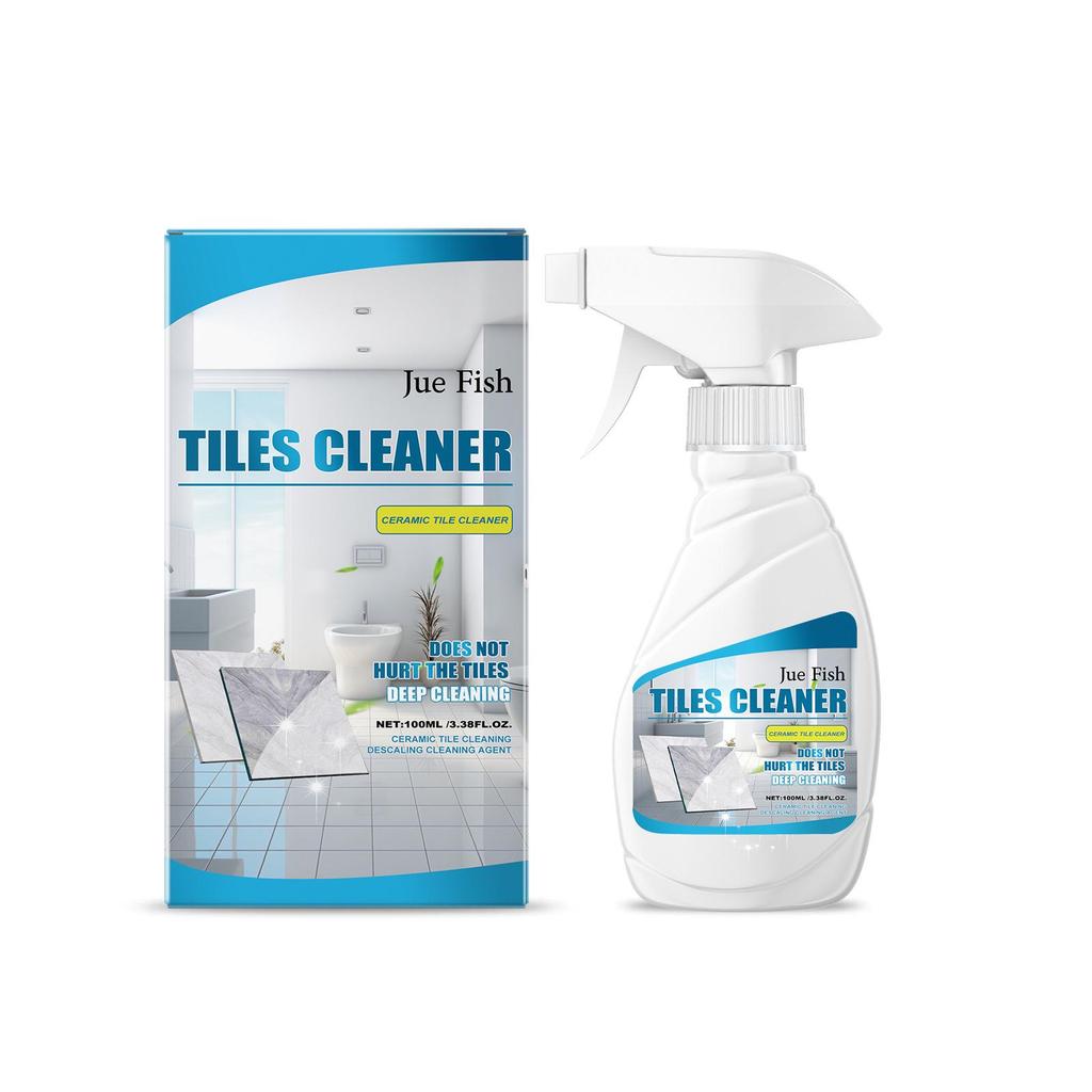 Jue-Fish Tile Cleaner Spray - Polish & Brighten Bathroom Floors
