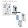 NicetyWeather Wireless Indoor/OutdoorThermo-Hygrometer Meter for FT-0320 Weather Stations Wireless Monitor Remote Sensors