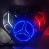 C200 E200 Für Mercedes Benz Auto Frontgrill Stern Emblem LED Beleuchtetes Logo Weiß Blau Rot Licht für Mercedes Benz W205 C E R