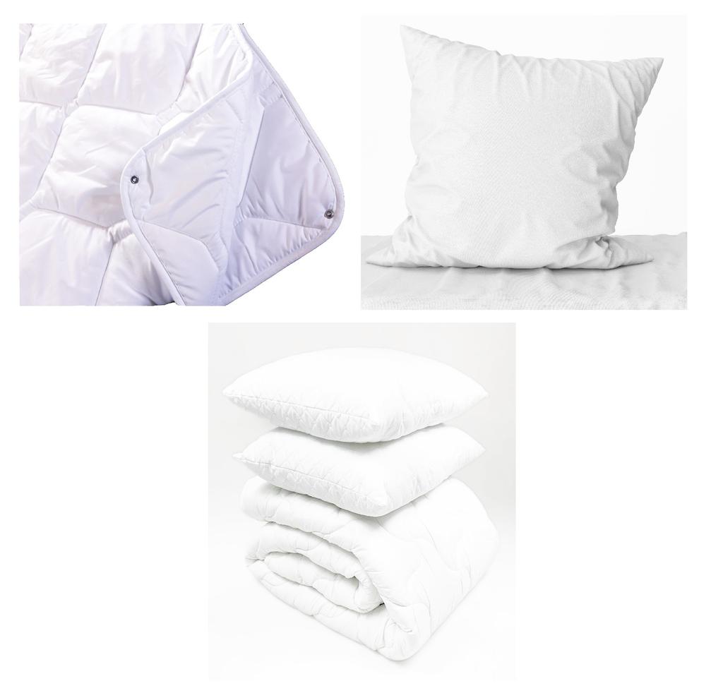 Easy Sleep 4-Seasons double duvet 220x240 cm. + 2 pillows 50x60 cm.