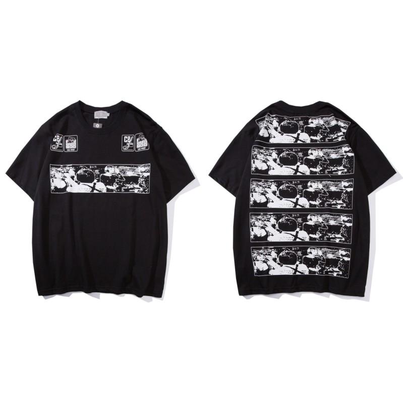 2024 Letter Printed T-shirt Loose 100% Pure Cottonhigh-quality Polo Fashion Topfashionable Streetwear, Loose and Oversized