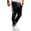 Men Splicing Printed Overalls Casual Pocket Sport Work Casual Trouser Pants