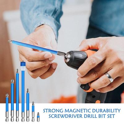 Magnetic Electric Screwdriver Bit Handmade Drilling Equipment High Precise Screwdriver Bits For Drill High Hardness Magnetic