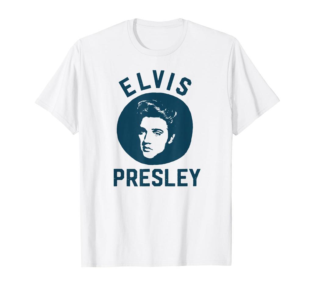 Elvis Presley Teal Photo T-Shirt