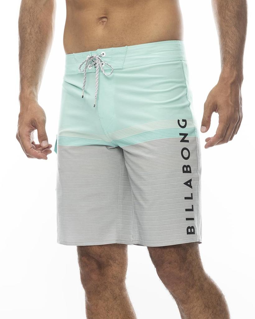 20-inch length logo border board shorts
