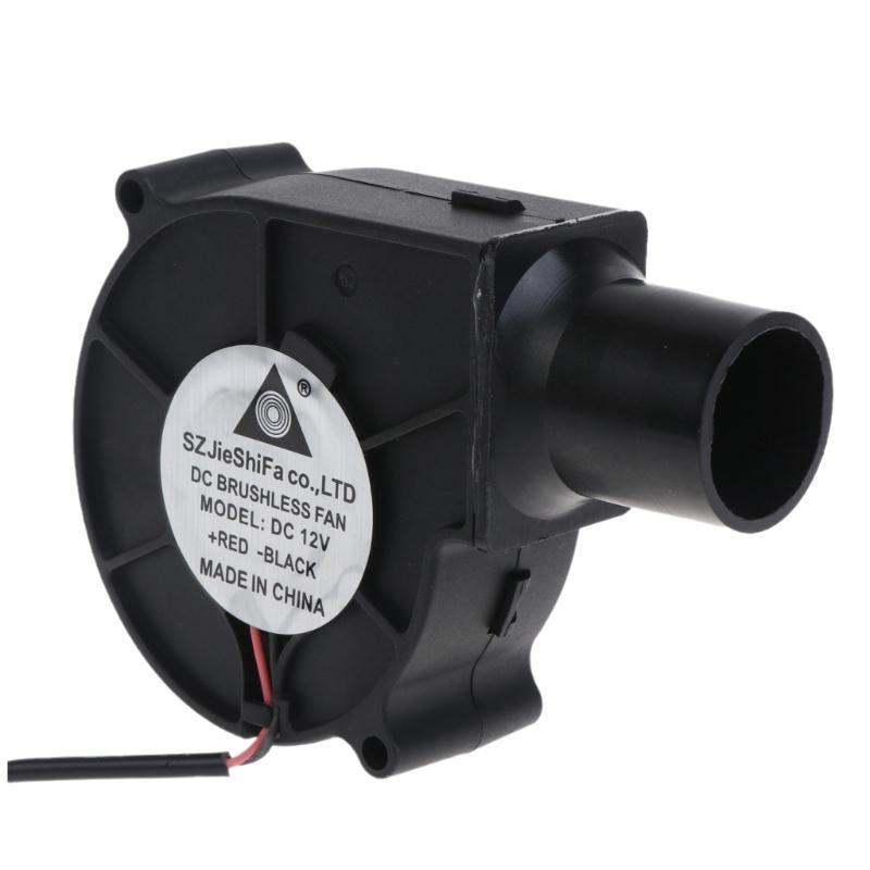 UK/EU Plug Speed-regulating Blower 12V Grill Stove Outdoor Mobile Portable with Small Air Collecting Duct Blower